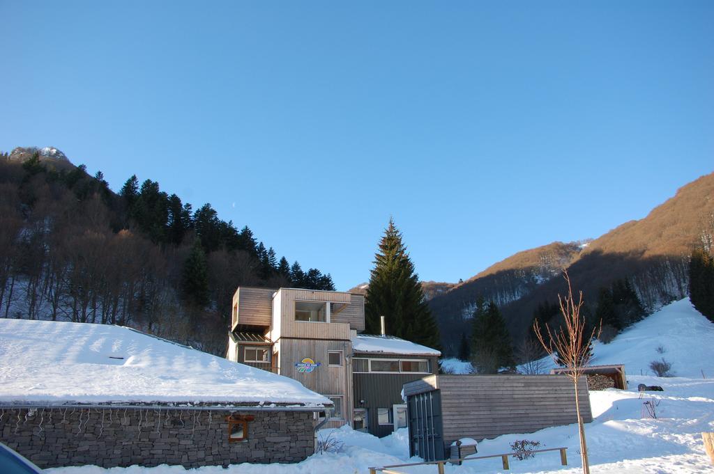 Aux 500 Diables Eco Lodge - Hotel Chambon-sur-Lac Exterior foto